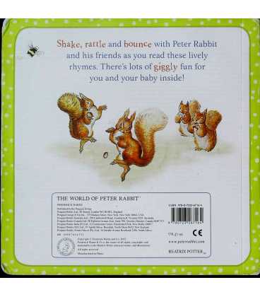 Peter Rabbit: Noisy Shaky Rattle Book Back Cover