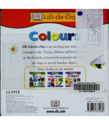 Colours (Lift-the-flap) Back Cover