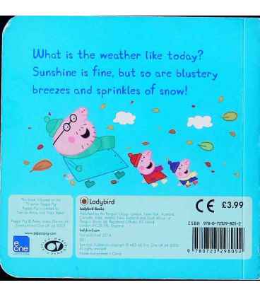 Wonderful Weather (Peppa Pig) Back Cover