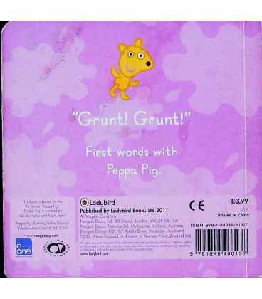 Words (Peppa Pig) Back Cover