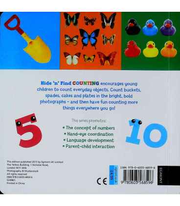 Hide 'n' Find Counting Back Cover