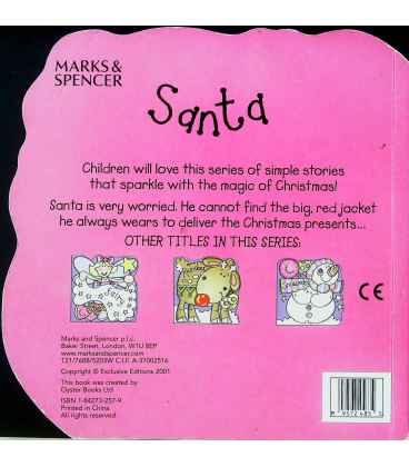 Santa Back Cover