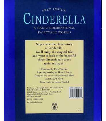 Cinderella (3D Fairytale World) Back Cover