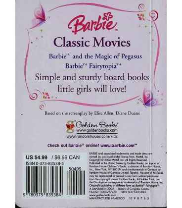 Barbie: Fairytopia Back Cover