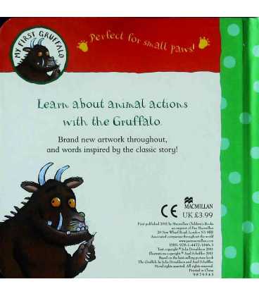 Animal Actions Back Cover