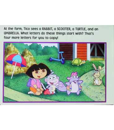 Dora Alphabet Adventure Storybook Inside Page 1
