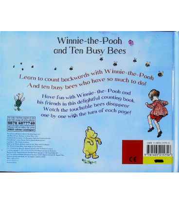 Winnie-the-Pooh and Ten Busy Bees Back Cover