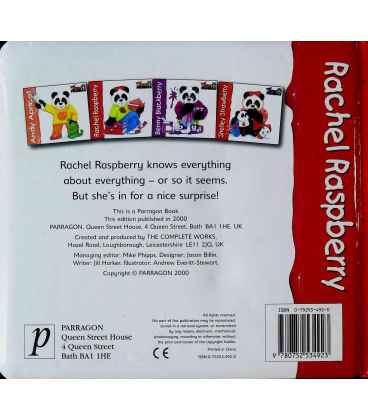 Rachel Raspberry Back Cover