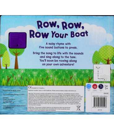 Row Row Row Your Boat Back Cover