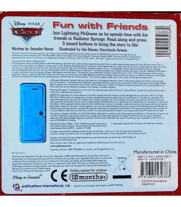 Cars (Fun with Friends) Back Cover