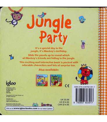 Jungle Party Back Cover
