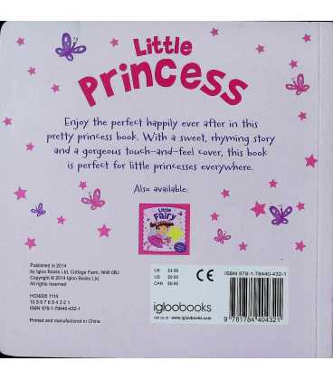 Little Princess Back Cover