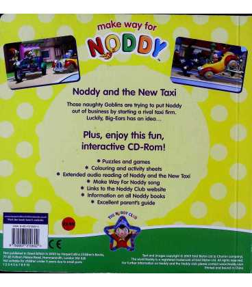 Noddy and the New Taxi Back Cover