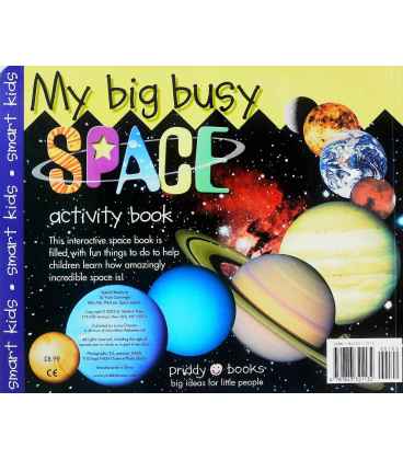 My Big Busy Space Activity Book (Big and Busy) Back Cover