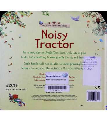 Farmyard Tales Noisy Tractor Back Cover