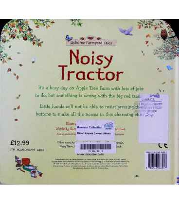 Farmyard Tales Noisy Tractor Back Cover