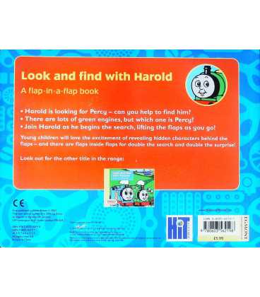 Look and Find with Harold (Thomas & Friends) Back Cover