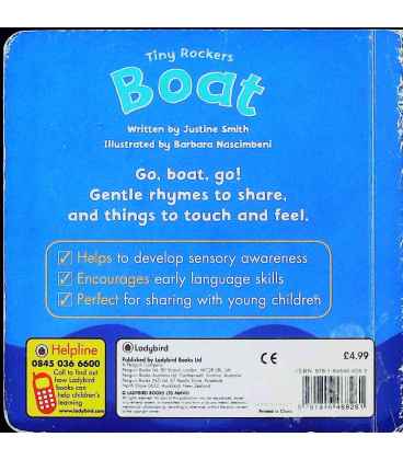 Boat (Tiny Rockers) Back Cover