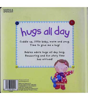 Hugs All Day Back Cover
