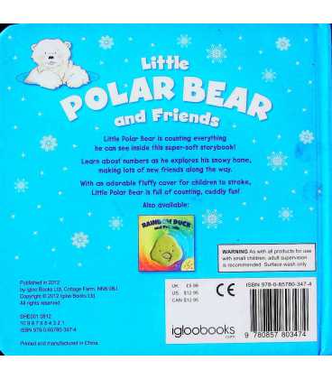 Little Polar Bear and Friends Back Cover
