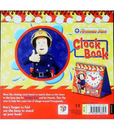 Clock Book (Fireman Sam) Back Cover