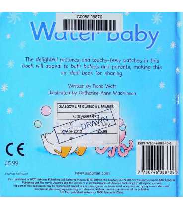 Water Baby Back Cover