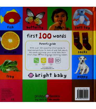 First 100 Words Back Cover
