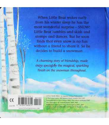 Snow Friends Back Cover