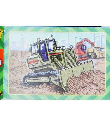 Big Trucks Jigsaw Book Inside Page 1