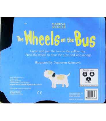 The Wheels on the Bus Back Cover