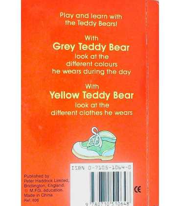 Teddy's Colours Back Cover