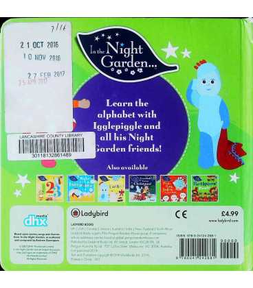In the Night Garden: ABC Back Cover