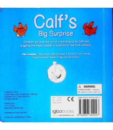 Calf's Big Surprise Back Cover
