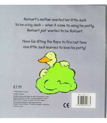 Do You Need Your Potty? Back Cover
