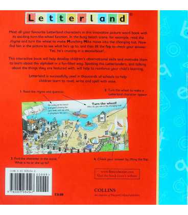 Turn-And-Learn Picture Word Book Back Cover