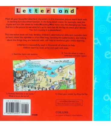 Turn-And-Learn Picture Word Book Back Cover