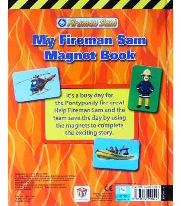 My Fireman Sam Magnet Book Back Cover