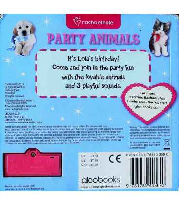 Party Animals Back Cover