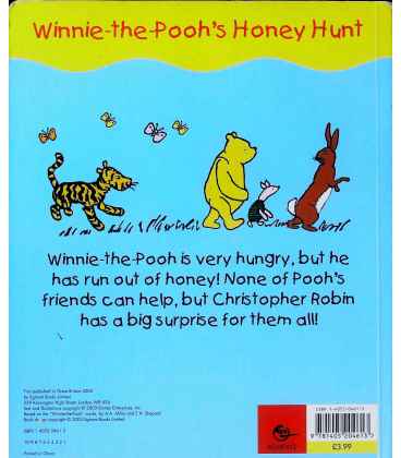 Winnie-the-Pooh's Hunny Hunt Back Cover