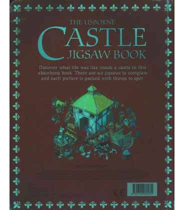 The Usborne Castles Jigsaw Book Back Cover