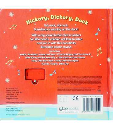 Hickory Dickory Dock Back Cover