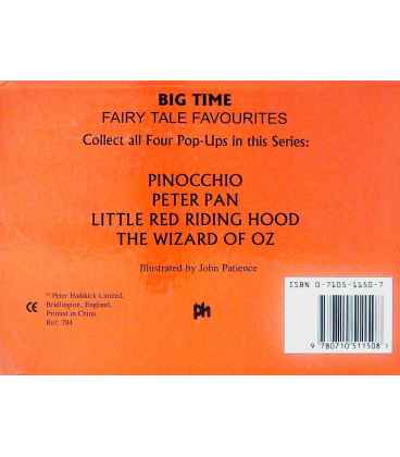 Pinochhio Back Cover