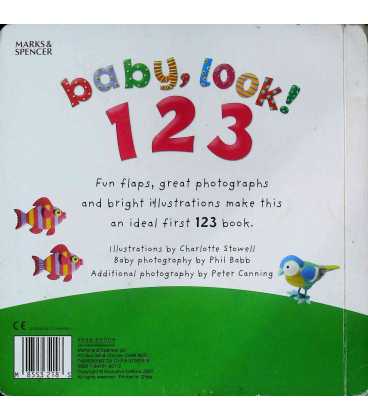Baby, Look, 1,2,3! Back Cover