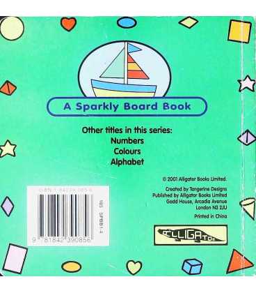 Alphabet (A Sparkly Board Book) Back Cover
