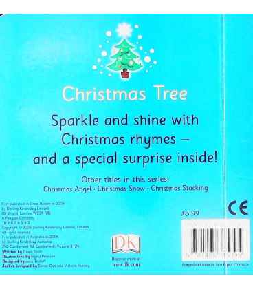 Christmas Tree Sparkle Book (Christmas Sparkles) Back Cover