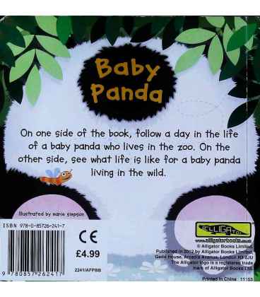 Baby Panda Back Cover