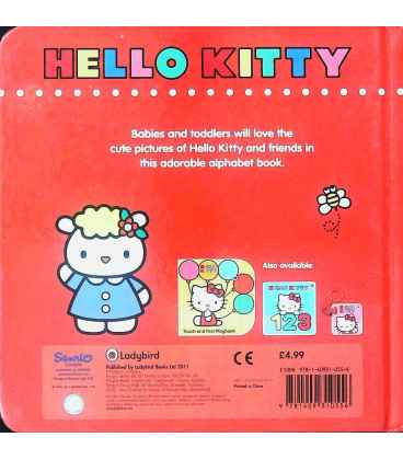 Hello Kitty: ABC Back Cover