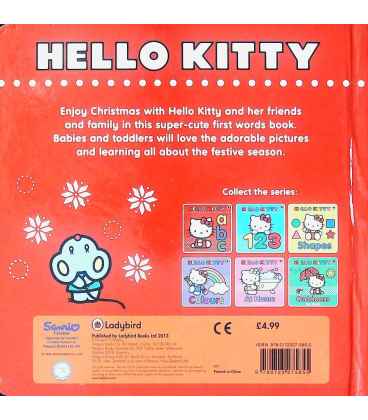 Hello Kitty: Christmas! Back Cover