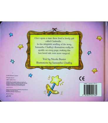 Cinderella: A Sparkling Fairy Tale Back Cover