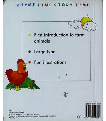 Cock-a-Doodle-Doo! Back Cover